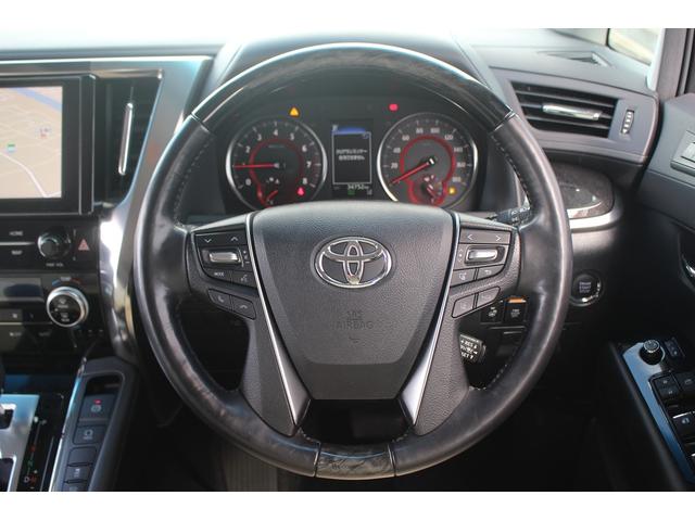 アルファード 2.5S Cパッケージ 後期型 禁煙車 純正9インチナビ 3眼LEDヘッドライト CD・DVDキット フリップダウンモニター 両側電動スライドドア バックカメラ フルセグTV シートヒーター&シートクーラー(53枚目)
