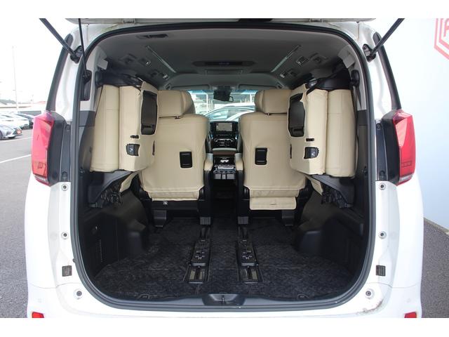 アルファード 2.5S Cパッケージ 後期型 禁煙車 純正9インチナビ 3眼LEDヘッドライト CD・DVDキット フリップダウンモニター 両側電動スライドドア バックカメラ フルセグTV シートヒーター&シートクーラー(77枚目)