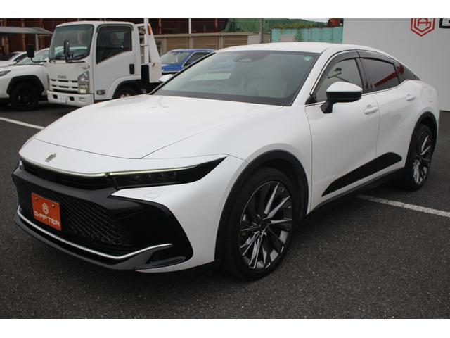 クラウンクロスオーバー Gレザーパッケージ 禁煙車 12.3型ナビ フルセグTV 全周囲カメラ 黒革シート レーダークルーズコントロール レーンキープアシスト 衝突軽減ブレーキ ETC2.0 電動リアゲート シートヒーター シートエアコン(9枚目)