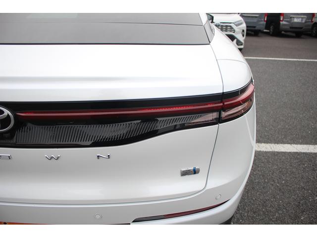 クラウンクロスオーバー Gレザーパッケージ 禁煙車 12.3型ナビ フルセグTV 全周囲カメラ 黒革シート レーダークルーズコントロール レーンキープアシスト 衝突軽減ブレーキ ETC2.0 電動リアゲート シートヒーター シートエアコン(24枚目)