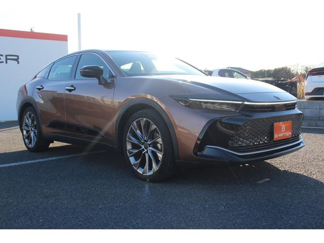 クラウンクロスオーバー Ｇアドバンスド・レザーパッケージ　禁煙車　純正１２．３型ナビ　フルセグＴＶ　全周囲カメラ　４眼ＬＥＤヘッドライト　電動リアゲート　レーダークルーズコントロール　ＥＴＣ２．０　衝突軽減ブレーキ　シートヒーター　シートエアコン　雹害車（7枚目）