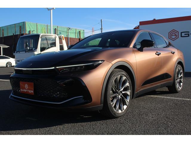 クラウンクロスオーバー Ｇアドバンスド・レザーパッケージ　禁煙車　純正１２．３型ナビ　フルセグＴＶ　全周囲カメラ　４眼ＬＥＤヘッドライト　電動リアゲート　レーダークルーズコントロール　ＥＴＣ２．０　衝突軽減ブレーキ　シートヒーター　シートエアコン　雹害車（9枚目）