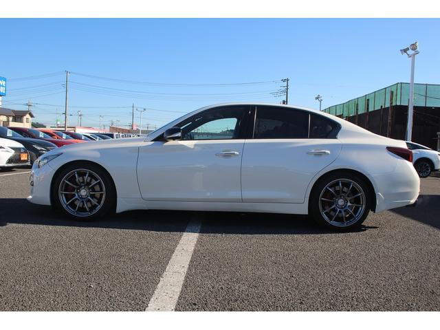 スカイライン 400R 禁煙車 ADVANRacing19インチホイール 柿本改マフラー 純正ツインディスプレイナビ フルセグTV 全周囲カメラ ETC2.0 BOSEサウンド シートヒーター スマートキー BSM(10枚目)