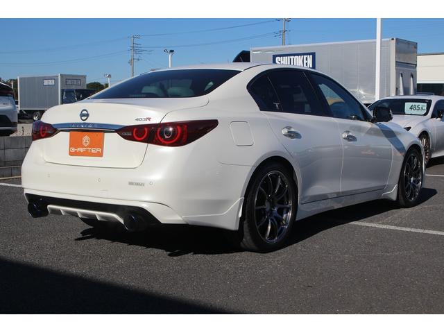 スカイライン 400R 禁煙車 ADVANRacing19インチホイール 柿本改マフラー 純正ツインディスプレイナビ フルセグTV 全周囲カメラ ETC2.0 BOSEサウンド シートヒーター スマートキー BSM(13枚目)