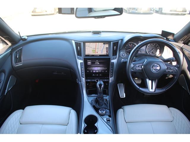 スカイライン 400R 禁煙車 ADVANRacing19インチホイール 柿本改マフラー 純正ツインディスプレイナビ フルセグTV 全周囲カメラ ETC2.0 BOSEサウンド シートヒーター スマートキー BSM(50枚目)