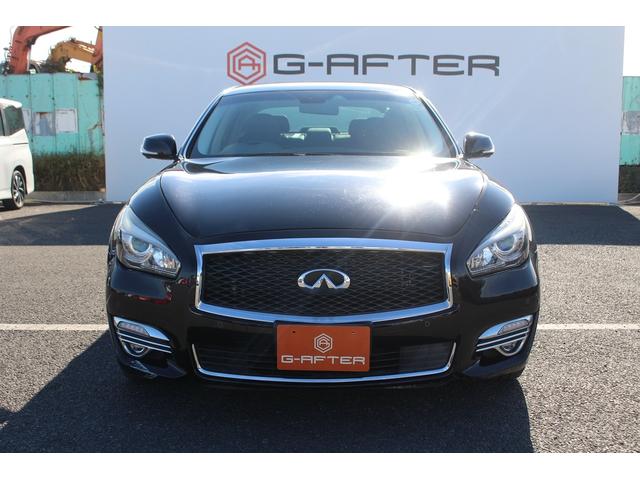 フーガハイブリッド VIP 後期型 純正8インチナビ フルセグTV 全周囲カメラ 黒革シート LEDヘッドライト スマートキー レーダークルーズコントロール ETC シートヒーター シートエアコン Bluetooth接続(8枚目)