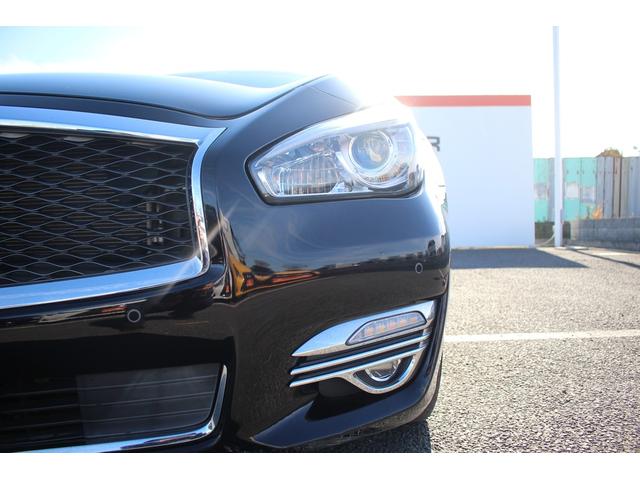 フーガハイブリッド VIP 後期型 純正8インチナビ フルセグTV 全周囲カメラ 黒革シート LEDヘッドライト スマートキー レーダークルーズコントロール ETC シートヒーター シートエアコン Bluetooth接続(24枚目)