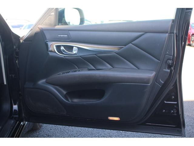 フーガハイブリッド VIP 後期型 純正8インチナビ フルセグTV 全周囲カメラ 黒革シート LEDヘッドライト スマートキー レーダークルーズコントロール ETC シートヒーター シートエアコン Bluetooth接続(36枚目)