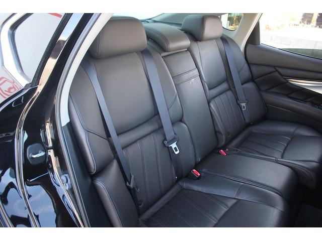 フーガハイブリッド VIP 後期型 純正8インチナビ フルセグTV 全周囲カメラ 黒革シート LEDヘッドライト スマートキー レーダークルーズコントロール ETC シートヒーター シートエアコン Bluetooth接続(42枚目)