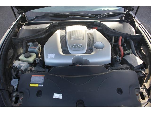 フーガハイブリッド VIP 後期型 純正8インチナビ フルセグTV 全周囲カメラ 黒革シート LEDヘッドライト スマートキー レーダークルーズコントロール ETC シートヒーター シートエアコン Bluetooth接続(79枚目)