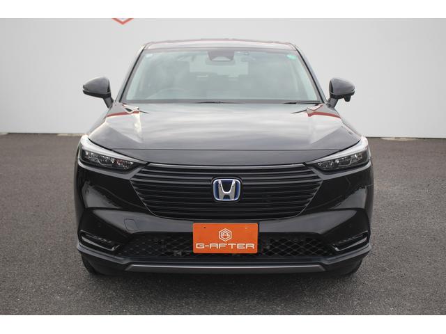 ヴェゼル ｅ：ＨＥＶ　Ｘ　禁煙車　カロッツェリア７インチナビ　ホンダセンシング　ＬＥＤヘッドライト　両側電動スライド　バックカメラ　純正１６インチアルミ　レンタカーアップ　レーンキープアシスト　ダウンヒルアシストコントロール（10枚目）