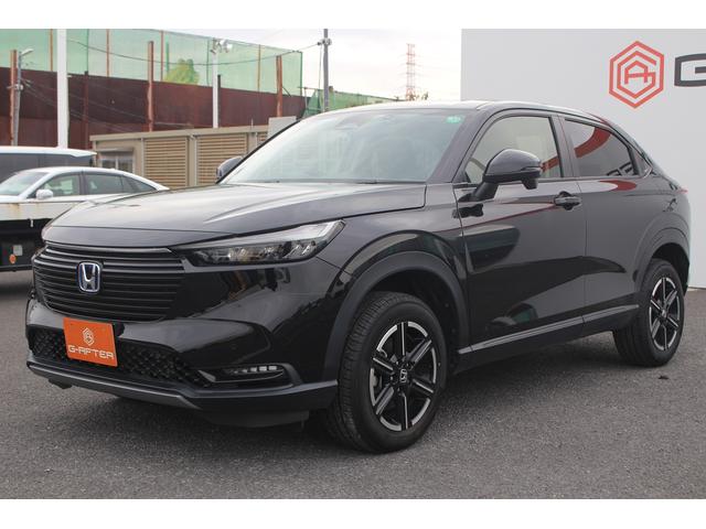 ヴェゼル ｅ：ＨＥＶ　Ｘ　禁煙車　カロッツェリア７インチナビ　ホンダセンシング　ＬＥＤヘッドライト　両側電動スライド　バックカメラ　純正１６インチアルミ　レンタカーアップ　レーンキープアシスト　ダウンヒルアシストコントロール（11枚目）