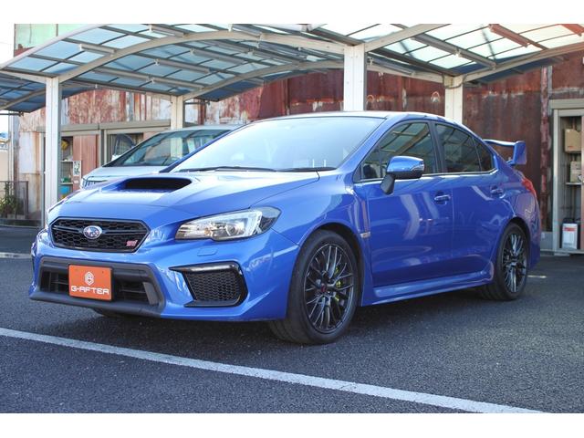 WRX STI STI 後期型 ワンオーナー 禁煙車 6速MT ケンウッド8インチナビ 大型リアスポイラー ブレンボブレーキキャリパー フルセグTV STI18インチアルミホイール LEDヘッドライト バックカメラ(10枚目)