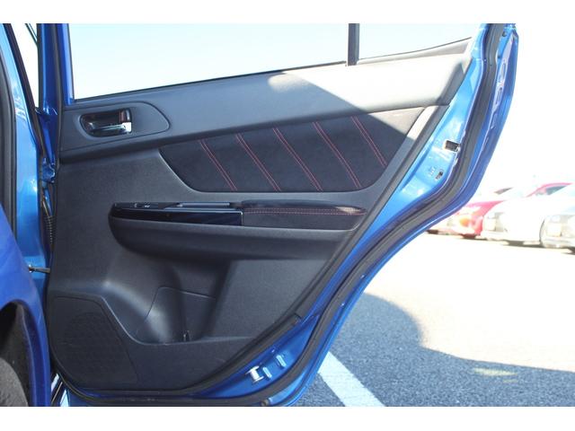 WRX STI STI 後期型 ワンオーナー 禁煙車 6速MT ケンウッド8インチナビ 大型リアスポイラー ブレンボブレーキキャリパー フルセグTV STI18インチアルミホイール LEDヘッドライト バックカメラ(38枚目)
