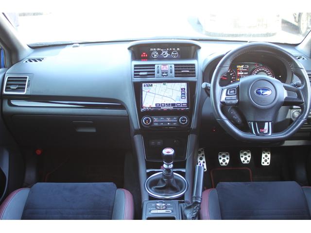 WRX STI STI 後期型 ワンオーナー 禁煙車 6速MT ケンウッド8インチナビ 大型リアスポイラー ブレンボブレーキキャリパー フルセグTV STI18インチアルミホイール LEDヘッドライト バックカメラ(47枚目)