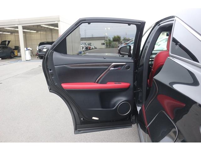 ＲＸ ＲＸ４５０ｈ　Ｆスポーツ　後期型／１オーナー／３眼ＬＥＤヘッドライト／赤革／１２．３型ナビ／地デジ／バックカメラ衝突軽減ブレーキ／（33枚目）