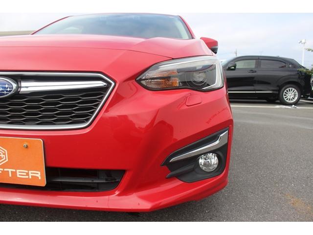 インプレッサスポーツ ２．０ｉ－Ｓアイサイト　禁煙車　オプション黒革シート　純正８型ナビ　地上デジタル　バックカメラ　衝突軽減ブレーキ　レーダークルーズコントロール　シートヒーター　ＬＥＤヘッドライト　スマートキー　プッシュスタート（16枚目）