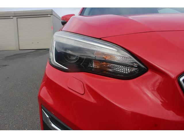 インプレッサスポーツ ２．０ｉ－Ｓアイサイト　禁煙車　オプション黒革シート　純正８型ナビ　地上デジタル　バックカメラ　衝突軽減ブレーキ　レーダークルーズコントロール　シートヒーター　ＬＥＤヘッドライト　スマートキー　プッシュスタート（19枚目）