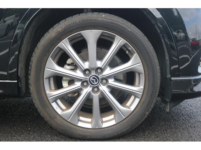 ＣＸ－６０ ＸＤ　エクスクルーシブモード　白革シート／純正１２．３型ナビ／地デジ／全周囲カ衝突軽衝ブレーキ／レーダークルーズコントロール／ＬＥＤヘッドライト／シートヒーター／シートベンチレーション／禁煙車／純正アルミホイール／（24枚目）