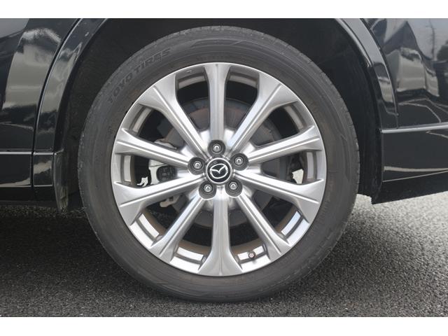 ＣＸ－６０ ＸＤ　エクスクルーシブモード　白革シート／純正１２．３型ナビ／地デジ／全周囲カ衝突軽衝ブレーキ／レーダークルーズコントロール／ＬＥＤヘッドライト／シートヒーター／シートベンチレーション／禁煙車／純正アルミホイール／（26枚目）