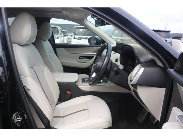 ＣＸ－６０ ＸＤ　エクスクルーシブモード　白革シート／純正１２．３型ナビ／地デジ／全周囲カ衝突軽衝ブレーキ／レーダークルーズコントロール／ＬＥＤヘッドライト／シートヒーター／シートベンチレーション／禁煙車／純正アルミホイール／（34枚目）