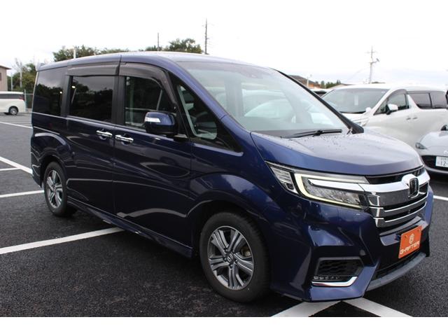 ステップワゴンスパーダ ｅ：ＨＥＶスパーダ　Ｇ・ＥＸ　ホンダセンシング　社外ナビ／地デジ／バックカメラ／両側電動／デジタルインナーミラー／衝突軽減／レーダークルーズ／ハーフレザーシート／（8枚目）