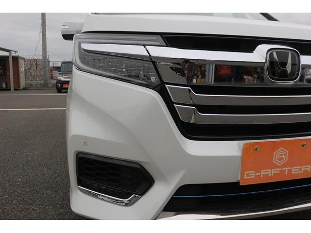ステップワゴンスパーダ スパーダハイブリッド　Ｇ・ＥＸ　ホンダセンシング　社外９型ナビ／バックカメラ／両側電動／衝突軽減ブレーキ／レーダークルーズコントロール／ＬＥＤヘッドライト／ＥＴＣ／シートヒーター／（18枚目）