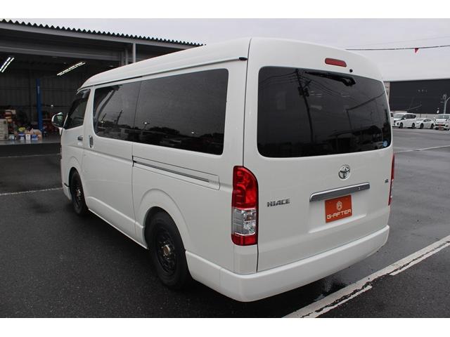 ハイエースワゴン 後席モニター/社外ナビ/地デジ/バックカメラ/社外エアロ/片側電動パワースライドドア/ETC/bluetooth接続(13枚目)