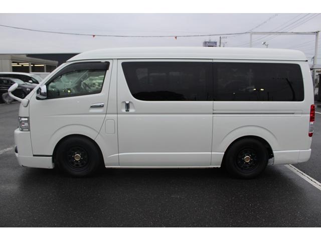 ハイエースワゴン 後席モニター/社外ナビ/地デジ/バックカメラ/社外エアロ/片側電動パワースライドドア/ETC/bluetooth接続(14枚目)