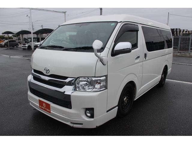 ハイエースワゴン 後席モニター/社外ナビ/地デジ/バックカメラ/社外エアロ/片側電動パワースライドドア/ETC/bluetooth接続(15枚目)