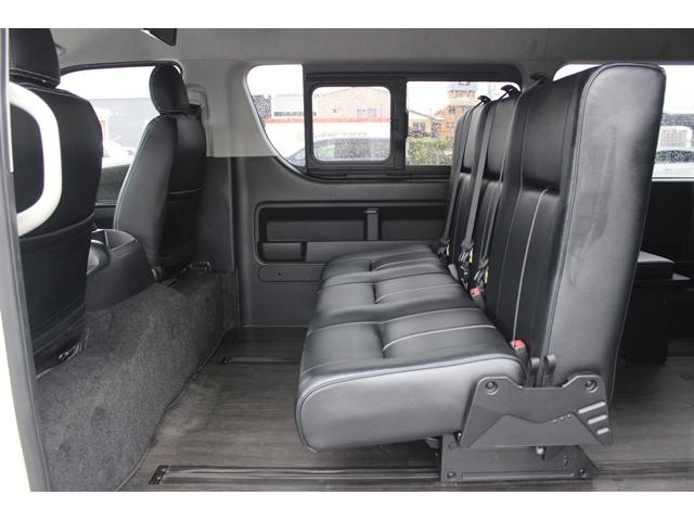 ハイエースワゴン 後席モニター/社外ナビ/地デジ/バックカメラ/社外エアロ/片側電動パワースライドドア/ETC/bluetooth接続(37枚目)