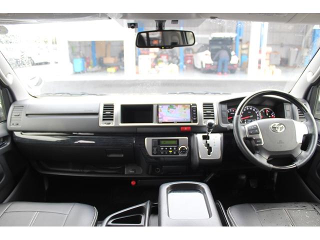 ハイエースワゴン 後席モニター/社外ナビ/地デジ/バックカメラ/社外エアロ/片側電動パワースライドドア/ETC/bluetooth接続(45枚目)