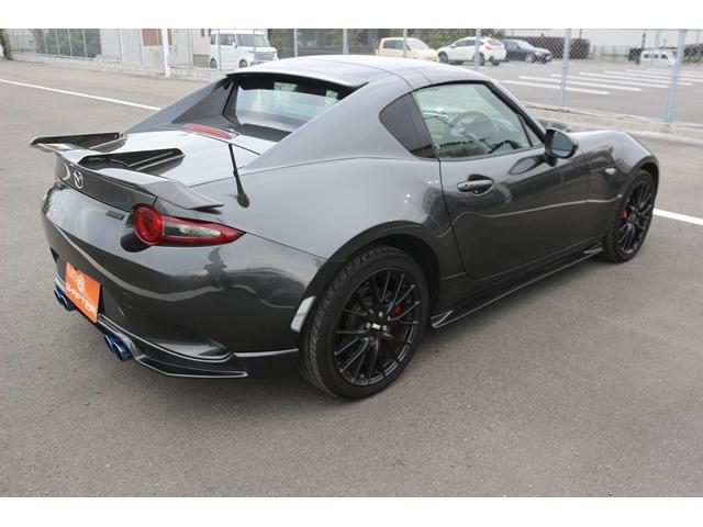 ロードスターRF RS 6MT/BBS17AW/4本出しBLITZマフラー/KUHL RACINGカーボンGTウイング/BILSTEINサスペンション/社外エアロ/純正ナビ/シートヒーター(14枚目)