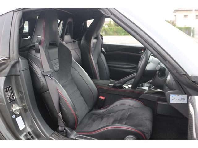 ロードスターRF RS 6MT/BBS17AW/4本出しBLITZマフラー/KUHL RACINGカーボンGTウイング/BILSTEINサスペンション/社外エアロ/純正ナビ/シートヒーター(30枚目)