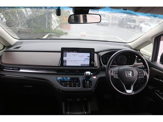 オデッセイハイブリッド e:HEVアブソルート・EX 禁煙車 1オーナー 11.6型フリップダウンモニター 純正10型ナビ フルセグ 全周囲カメラ ハーフレザー 両側パワースライドドア パワーバックドア ホンダセンシング 純正18インチAW AC100V(19枚目)