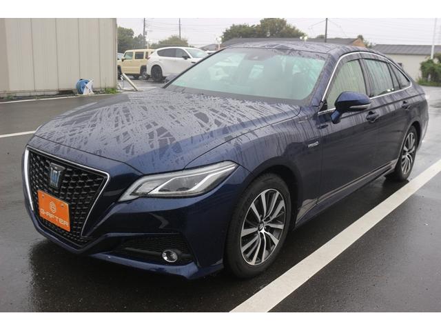 クラウンハイブリッド S Cパッケージ 禁煙車 セーフティセンス イージークローザー ベージュ革シート ETC2.0 純正8インチナビ ブラインドスポット 前席パワーシート 前席シートヒーター バックカメラ フルセグ LEDヘッドランプ(24枚目)
