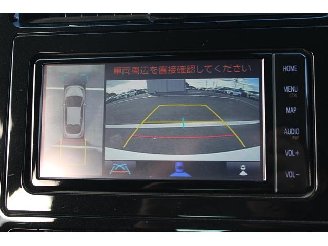 プリウス Sツーリングセレクション 禁煙車 黒革シート 純正ナビ フルセグTV 全周囲カメラ レーダークルーズ 衝突軽減 クリアランスソナー レーンキープ LEDヘッドライト シートヒーター Bluetooth オートライト ETC(4枚目)
