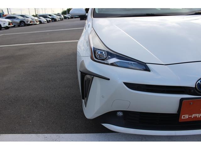 プリウス Sツーリングセレクション 禁煙車 黒革シート 純正ナビ フルセグTV 全周囲カメラ レーダークルーズ 衝突軽減 クリアランスソナー レーンキープ LEDヘッドライト シートヒーター Bluetooth オートライト ETC(25枚目)