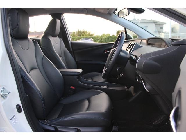 プリウス Sツーリングセレクション 禁煙車 黒革シート 純正ナビ フルセグTV 全周囲カメラ レーダークルーズ 衝突軽減 クリアランスソナー レーンキープ LEDヘッドライト シートヒーター Bluetooth オートライト ETC(35枚目)