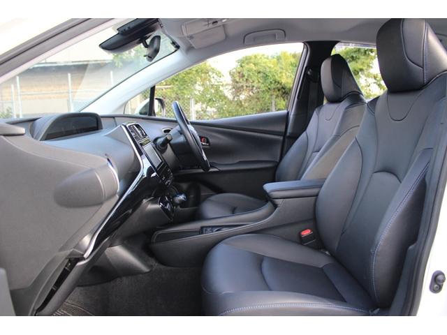 プリウス Sツーリングセレクション 禁煙車 黒革シート 純正ナビ フルセグTV 全周囲カメラ レーダークルーズ 衝突軽減 クリアランスソナー レーンキープ LEDヘッドライト シートヒーター Bluetooth オートライト ETC(44枚目)