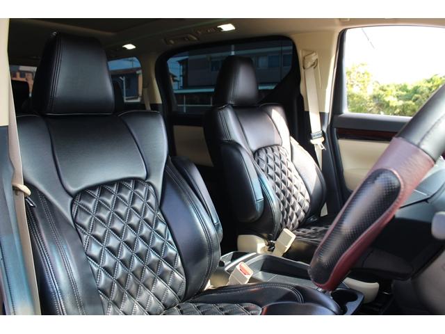 アルファード 2.5X 禁煙車 サンルーフ 後席モニター アルパイン11型ナビ フルセグTV バックカメラ 両側電動スライドドア 衝突軽減 ETC LEDヘッドライト オートライト 黒シートカバー 18インチアルミホイール(15枚目)