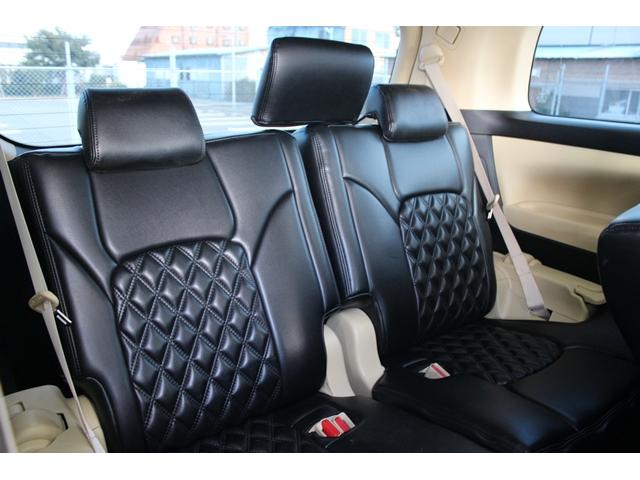 アルファード 2.5X 禁煙車 サンルーフ 後席モニター アルパイン11型ナビ フルセグTV バックカメラ 両側電動スライドドア 衝突軽減 ETC LEDヘッドライト オートライト 黒シートカバー 18インチアルミホイール(17枚目)