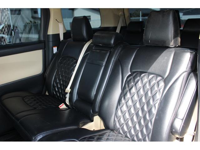 アルファード 2.5X 禁煙車 サンルーフ 後席モニター アルパイン11型ナビ フルセグTV バックカメラ 両側電動スライドドア 衝突軽減 ETC LEDヘッドライト オートライト 黒シートカバー 18インチアルミホイール(44枚目)