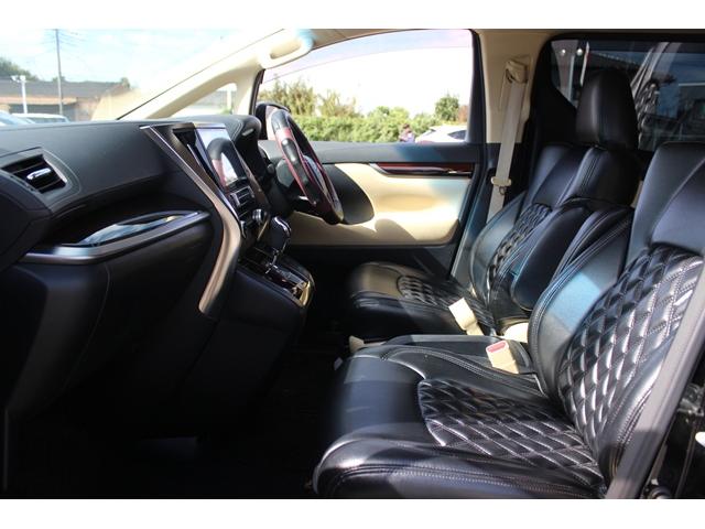 アルファード 2.5X 禁煙車 サンルーフ 後席モニター アルパイン11型ナビ フルセグTV バックカメラ 両側電動スライドドア 衝突軽減 ETC LEDヘッドライト オートライト 黒シートカバー 18インチアルミホイール(48枚目)