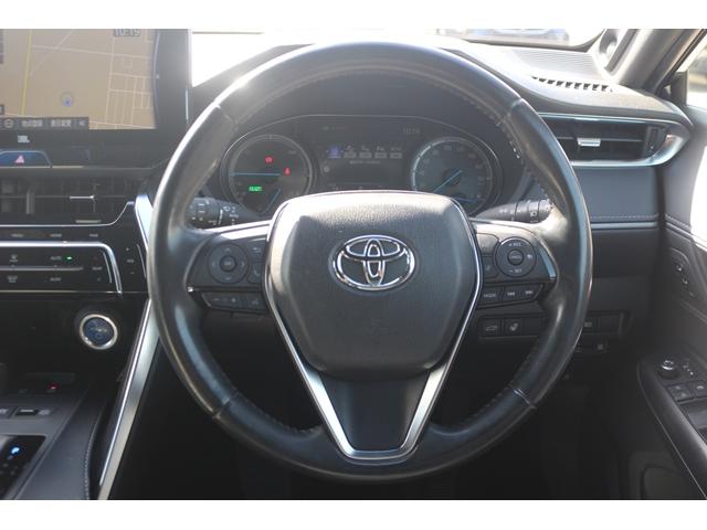 ハリアーハイブリッド Ｚ　レザーパッケージ　禁煙車　調光パノラマルーフ　ＪＢＬサウンド　黒革シート　純正１２．３型ナビ　フルセグＴＶ　全方位カメラ　シートクーラー・シートヒーター　ステアリングヒーター　デジタルミラー　　衝突軽減　電動リアゲート（46枚目）