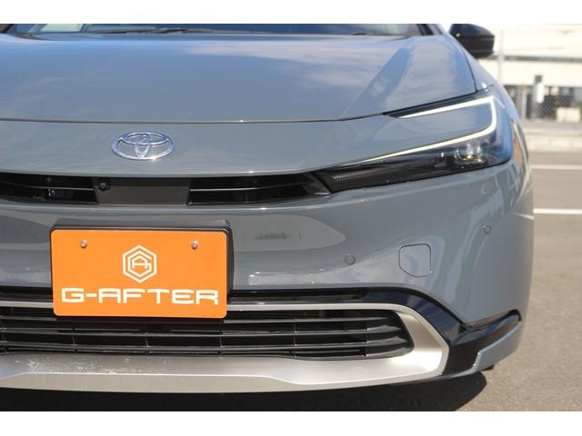 プリウス Ｚ　禁煙車　パノラマルーフ　黒革シート　純正１２．３型ナビ　全方位カメラ　フルセグＴＶ　レーダークルーズコントロール　シートクーラー　シートヒーター　デジタルミラー　　ＥＴＣ２．０　トヨタセーフティセンス（17枚目）