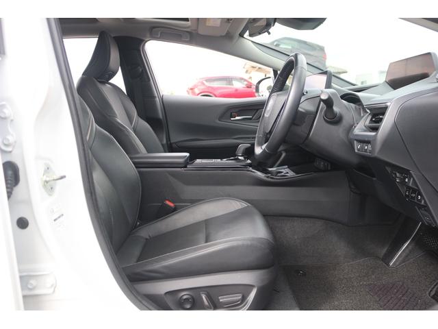 プリウス Ｚ　禁煙車　パノラマルーフ　モデリスタエアロ　トヨタセーフティセンス　純正１２．３型ナビ　フルセグ　バックカメラ　電動Ｒゲート　黒革シート　レーダークルーズ　衝突軽減　ＥＴＣ　パワーシート　シートヒーター（36枚目）