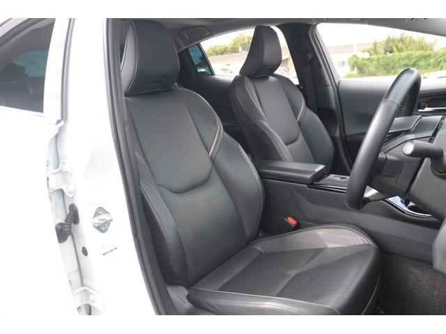 プリウス Ｚ　禁煙車　パノラマルーフ　モデリスタエアロ　トヨタセーフティセンス　純正１２．３型ナビ　フルセグ　バックカメラ　電動Ｒゲート　黒革シート　レーダークルーズ　衝突軽減　ＥＴＣ　パワーシート　シートヒーター（37枚目）