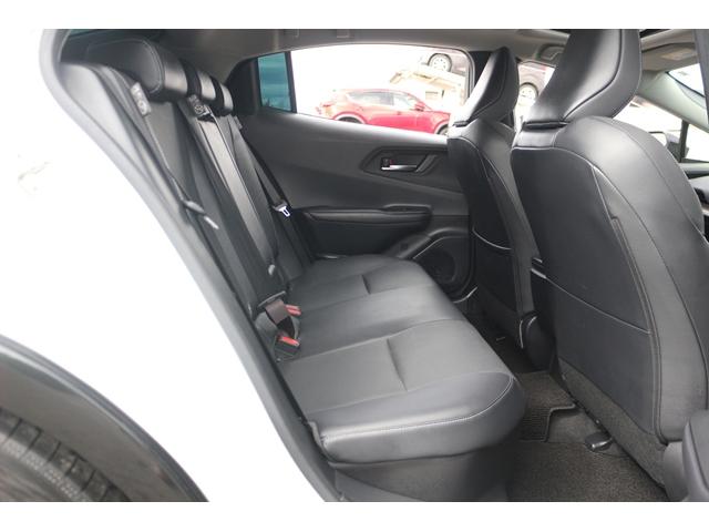 プリウス Ｚ　禁煙車　パノラマルーフ　モデリスタエアロ　トヨタセーフティセンス　純正１２．３型ナビ　フルセグ　バックカメラ　電動Ｒゲート　黒革シート　レーダークルーズ　衝突軽減　ＥＴＣ　パワーシート　シートヒーター（38枚目）