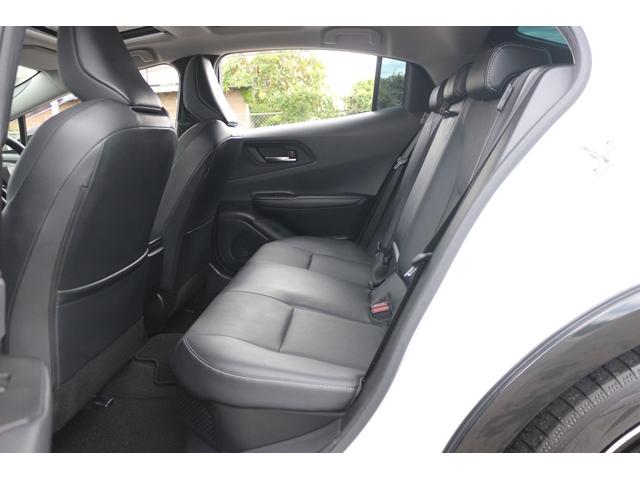プリウス Ｚ　禁煙車　パノラマルーフ　モデリスタエアロ　トヨタセーフティセンス　純正１２．３型ナビ　フルセグ　バックカメラ　電動Ｒゲート　黒革シート　レーダークルーズ　衝突軽減　ＥＴＣ　パワーシート　シートヒーター（40枚目）